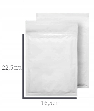 KOPERTY BĄBELKOWE C13 13C 13 C 100SZT BIAŁE Liczba sztuk w ofercie 100 szt.