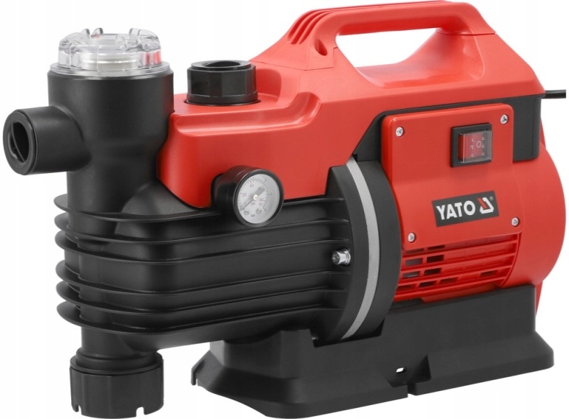 850 W Záhradná Pumpa S Filtrom A Manometrom Yato