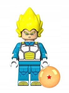 

klocki figurka Dragon Ball Vegeta SSJ2