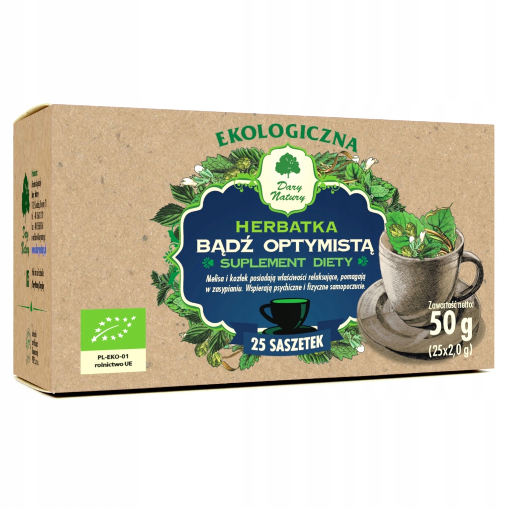 

Herbatka Bądź Optymistą 25x2g "eko"