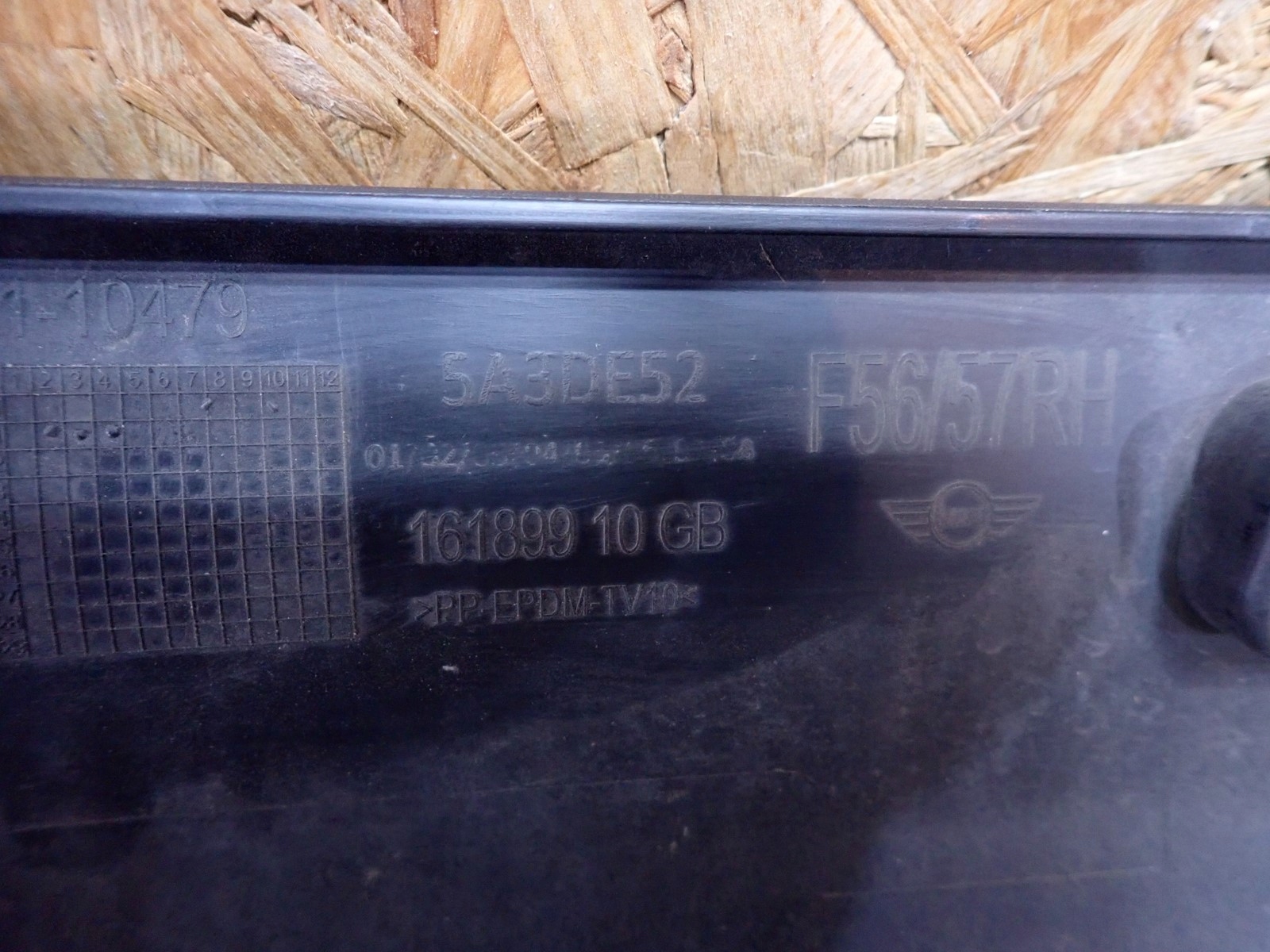 right moulding threshold MINI COOPER F56 2014-2023R 5A3DE52