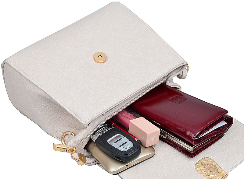 LuluCastagnette Torebka Damska KUFEREK DO RĘKI NA RAMIĘ z paskiem Płeć kobieta