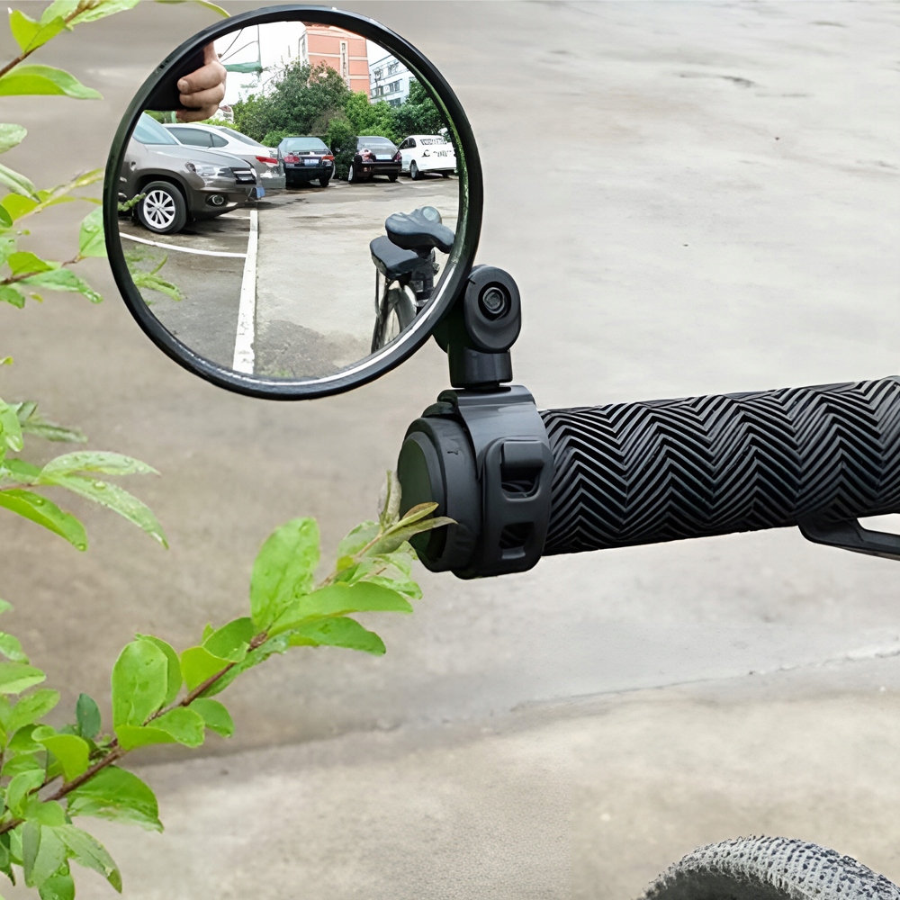 LUSTERKO DO ROWERU HULAJNOGI SZKLANE ROWEROWE WYPUKŁE DLA DZIECI DOROSŁYCH Waga 50 g