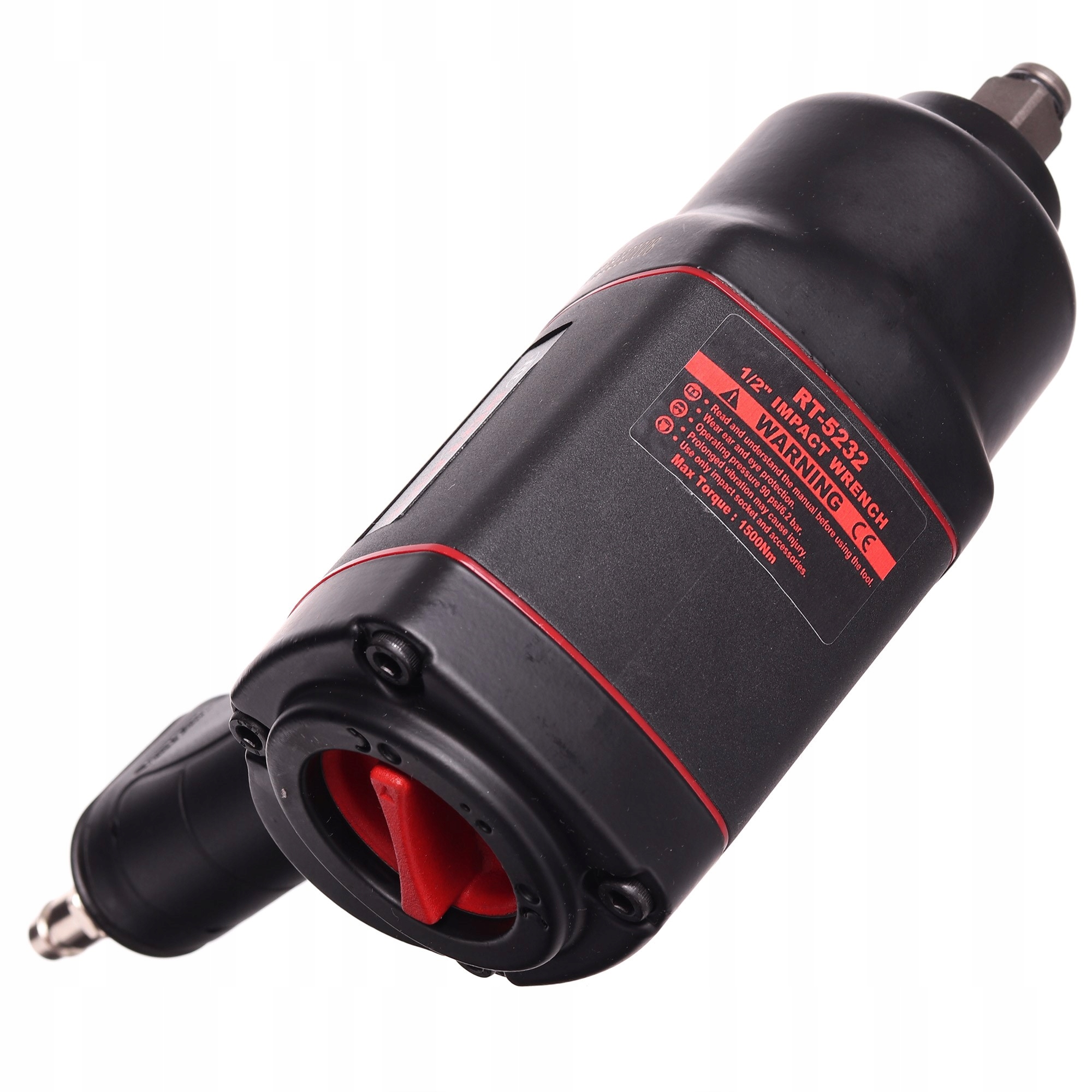 KLUCZ UDAROWY 1/2, 1500 NM, STR Klucz pneumatyczny Udarowy 1/2' ROTAKE Rozmiar trzpienia 1/2''