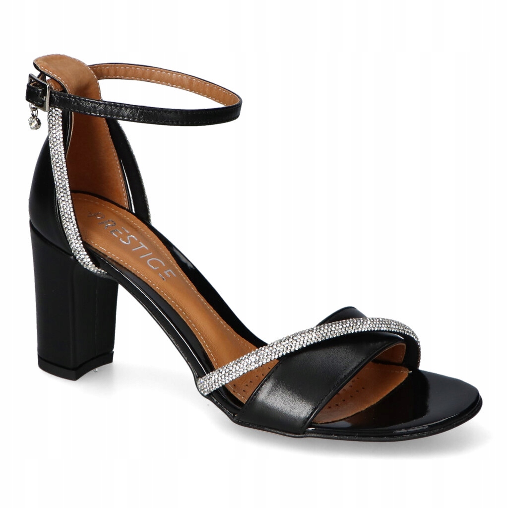 Sandály Prestige 2097/OBL/N/K-LICO/CEK Černé lico 38