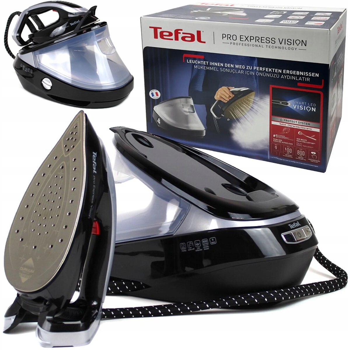 Tefal Pro Express Vision GV9821 Durilium AirGlide