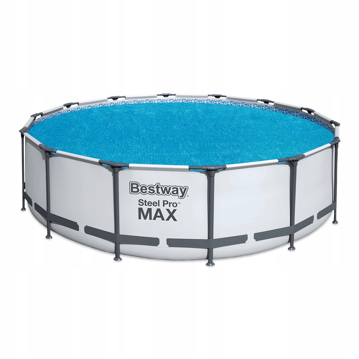 Osłona Solarna Pokrywa na Basen Ogrodowy okrągła 4,57 m Bestway 58252