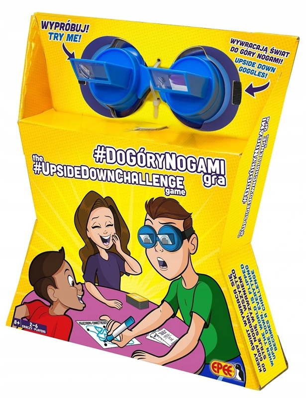 

Gra Familijna DoGóryNogami Okulary Odwrócony Obraz