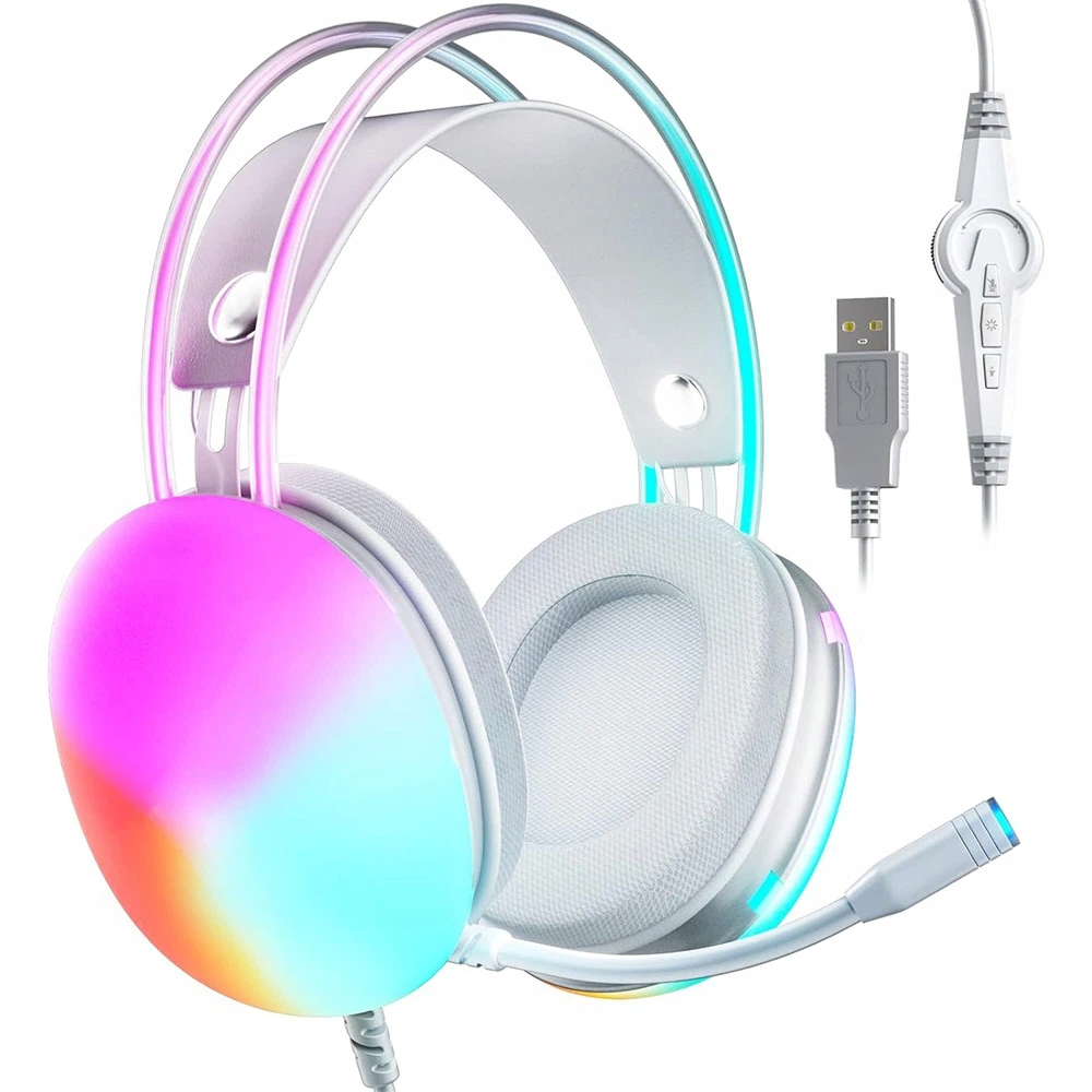 Sluchátka S Jasným Zvukem 7.1 A Rgb