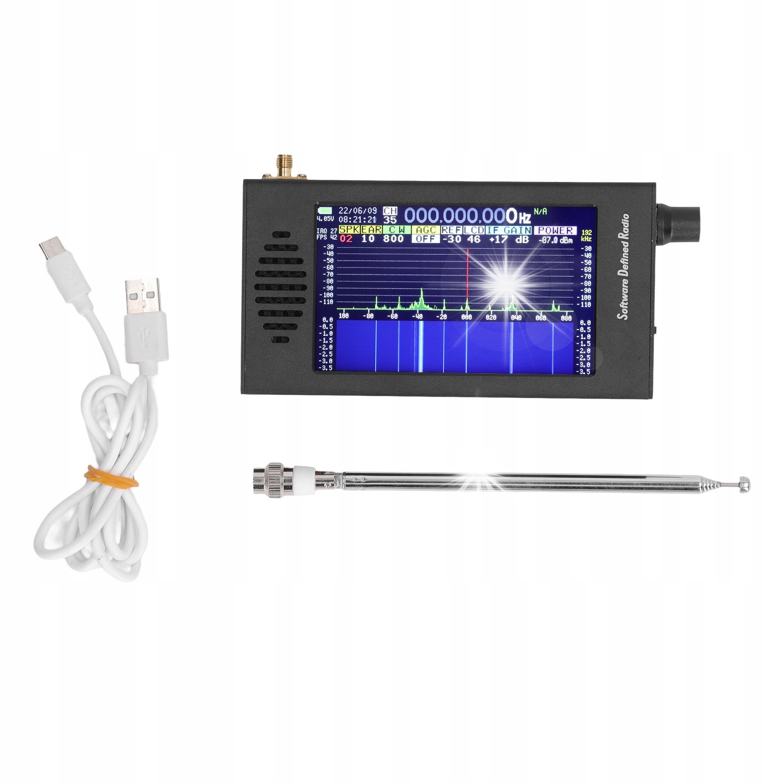 ODBIORNIK RADIOWY DSP SDR 100KHZ-149MHZ FM MW SSB CW HAM