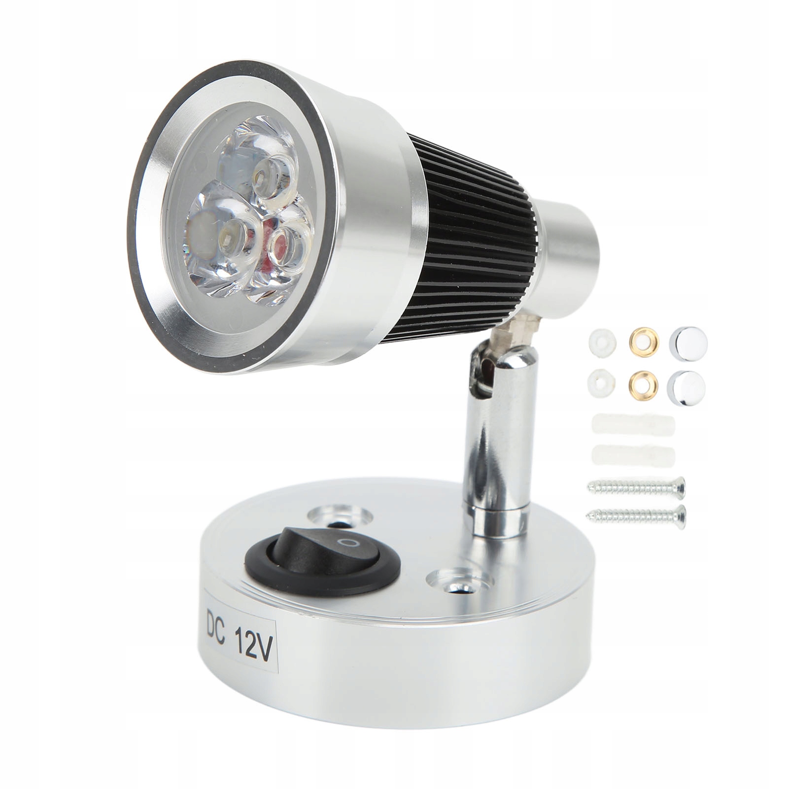 LAMPKA KINKIET 12V LED LAMPA OBROTOWA