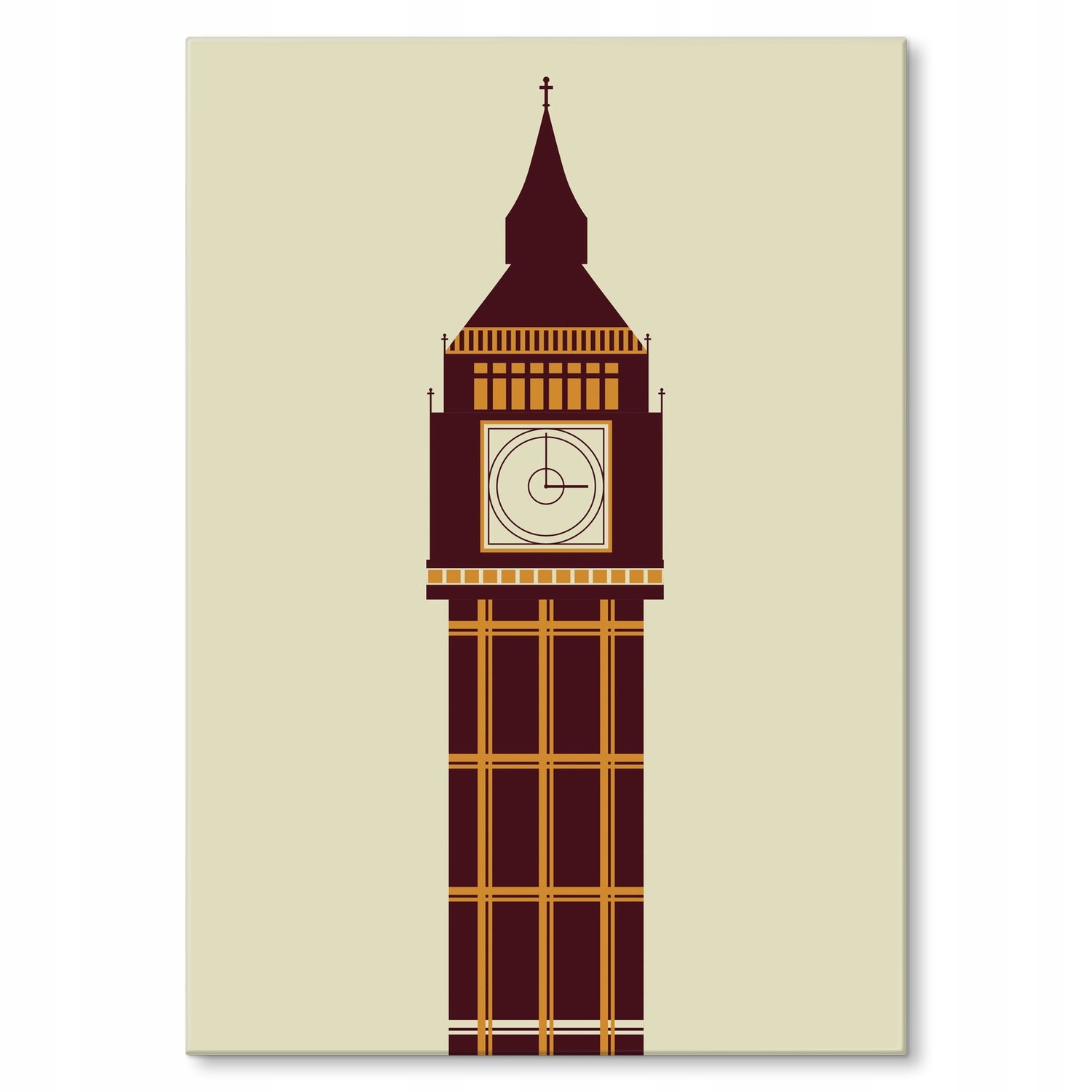 Kovový plakát Big Ben Londýn Dárek 30 x 42 cm
