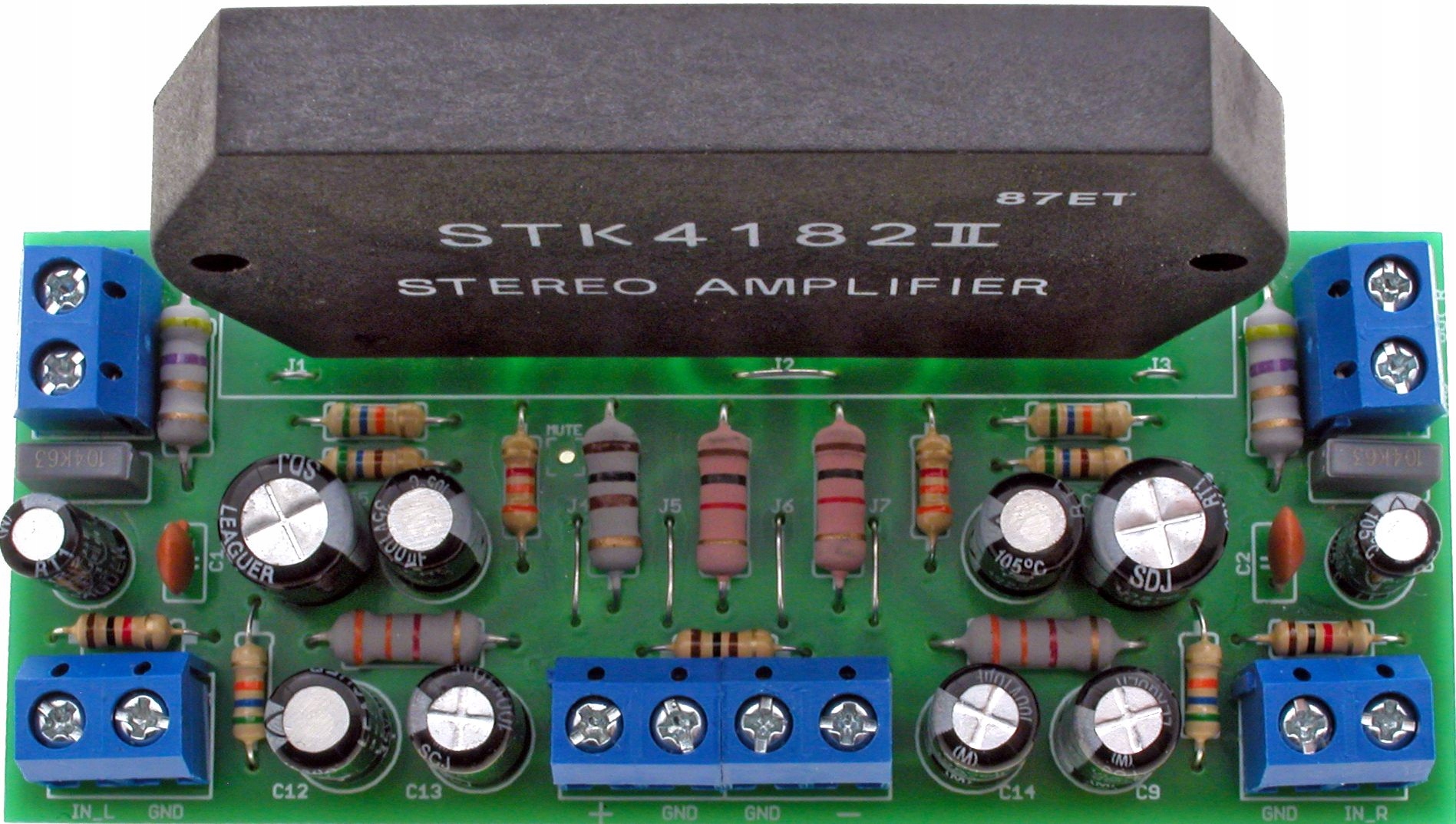 Układ scalony STK4182II, wzmacniacz mocy 2x45W Symbol STK4182II