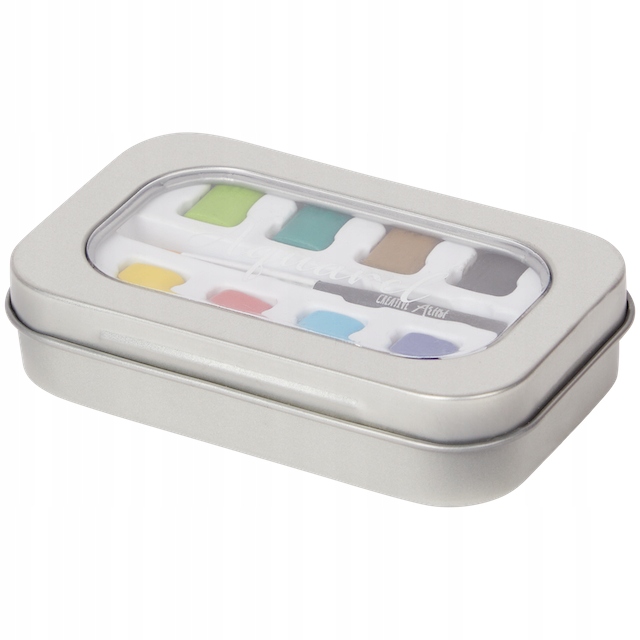 MINI ZESTAW AKWARELI 8 KOLORÓW W PUSZCZE Kolor Wielokolorowy