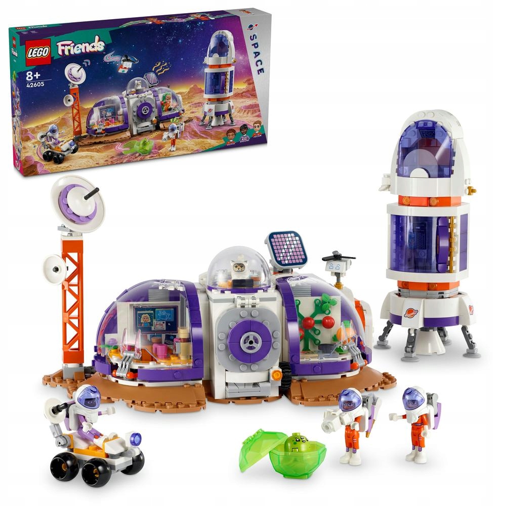 Lego Friends 42605 Základna na Marsu a raketa