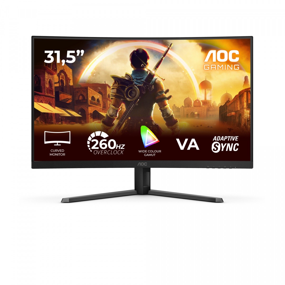 Aoc Monitor C32G42ZE 31.5 palců Va Curved 240 Hz Hdmi Dp