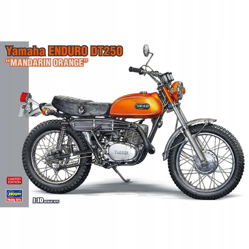 Hasegawa SP529-52329 Yamaha Enduro Bike Měřítko 1/10 Plastová sada Novinka