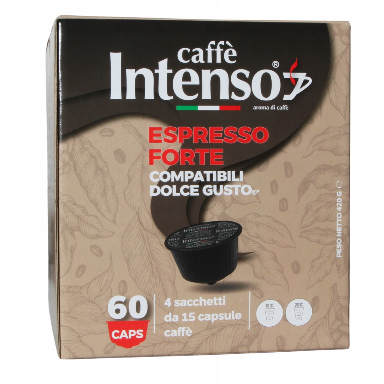 Caffe Intenso Kapsułki Dolce Gusto Espresso Forte 60SZT