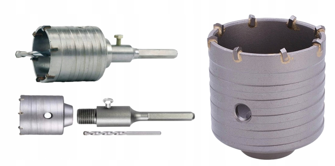 

Otwornica Do Muru Betonu Koronka 68mm Adapter Hex