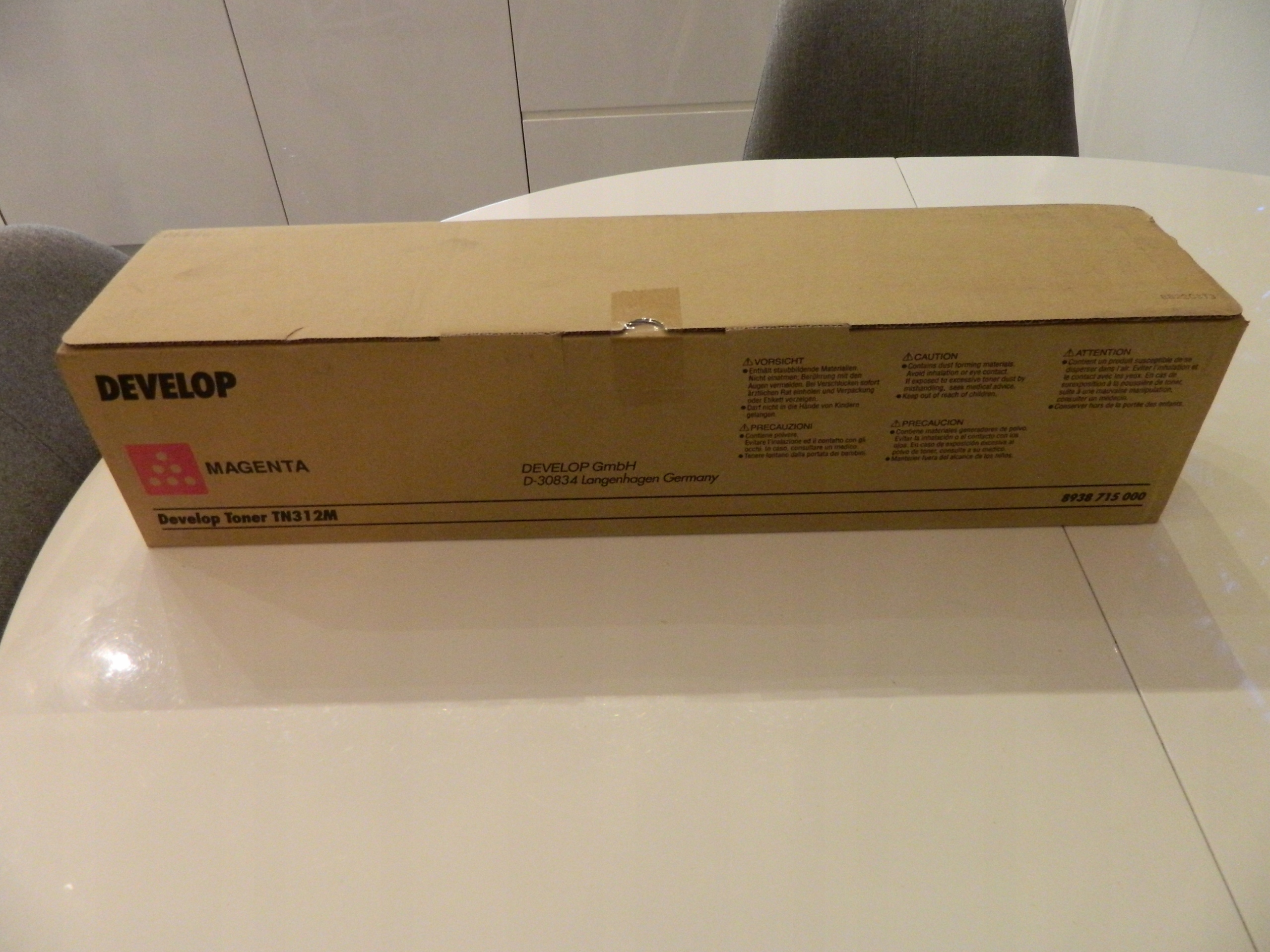 Toner Develop TN312M Magenta Originál Konica Minolta