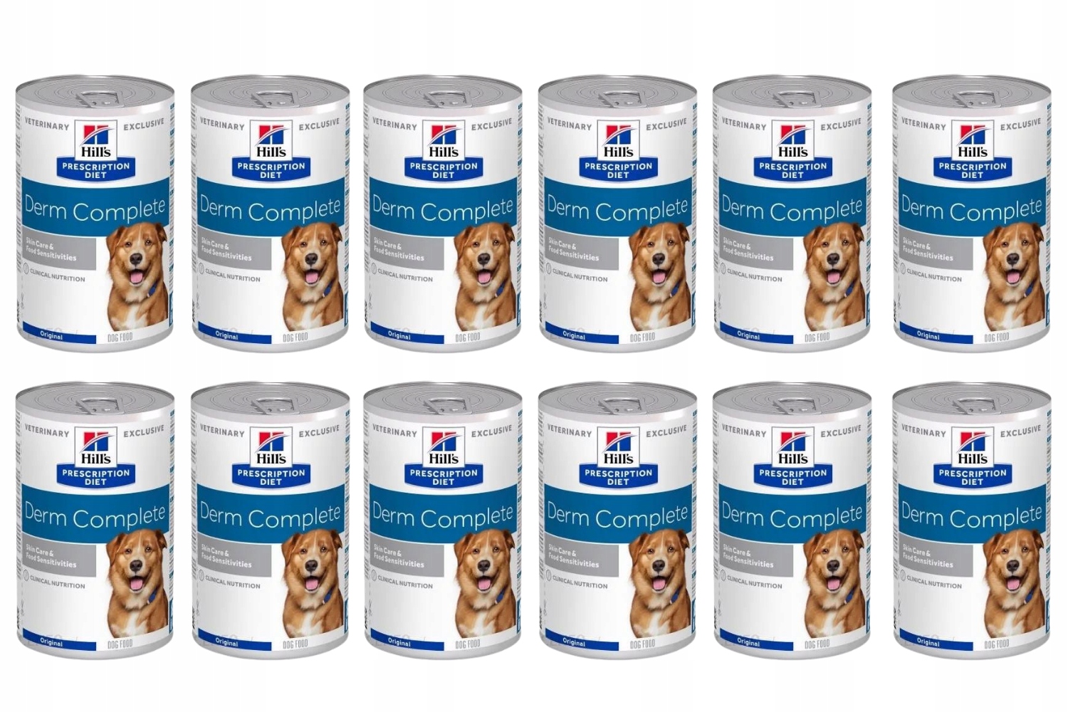 Hill's Pd Canine Derm Complete, 12 x 370 g