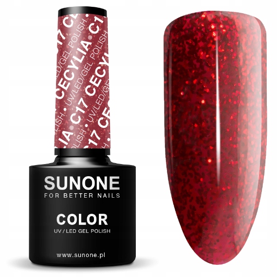 

Sunone Lakier Hybrydowy Uv/led C17 Cecylia 5 ml
