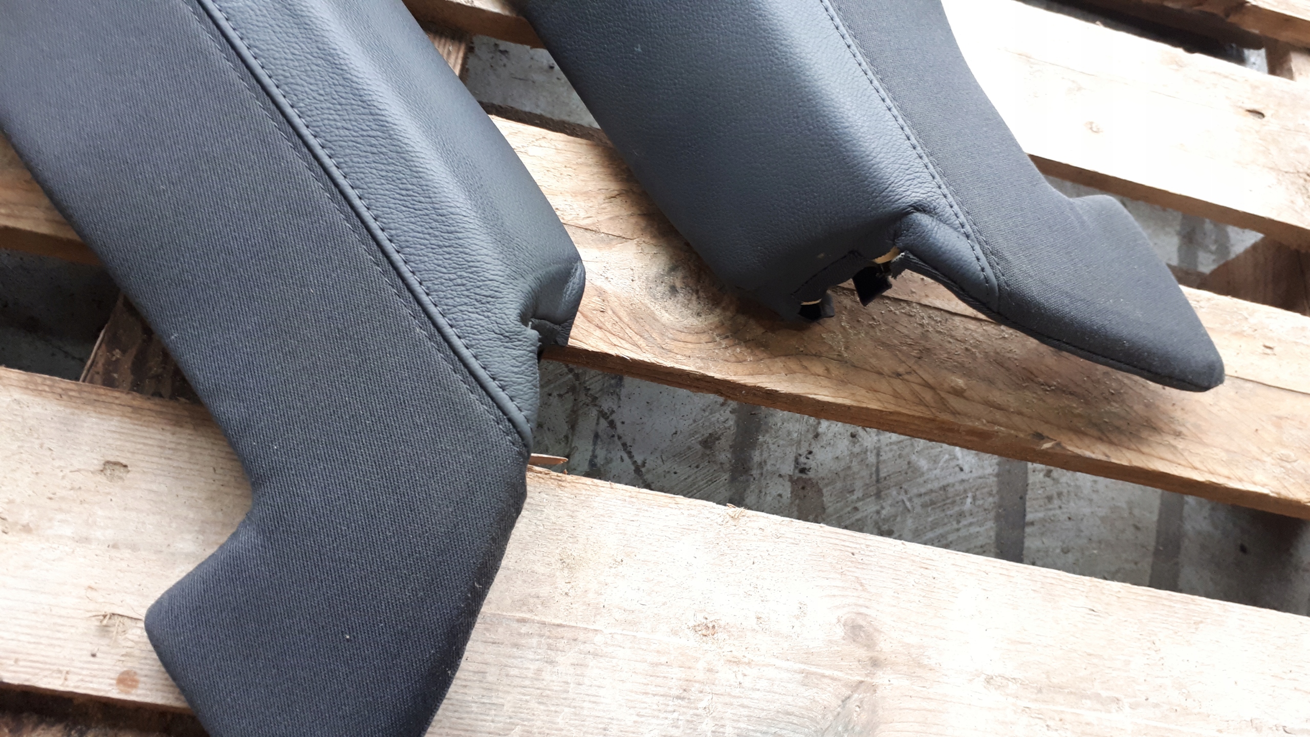 A6 C7 4G side KANAPY rear part left right leather 2X A7