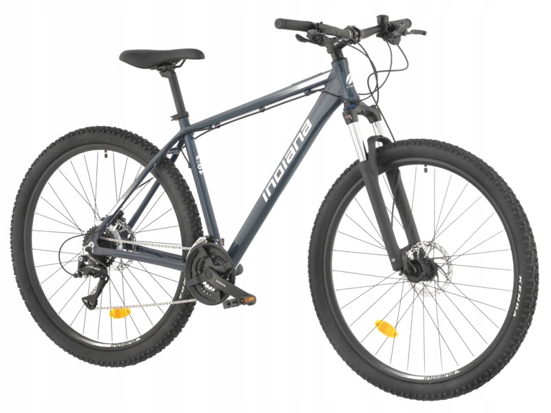 Rower górski Mtb Indiana X-Pulser 2.9 M17 29 cali męski Grafitowo-srebrny