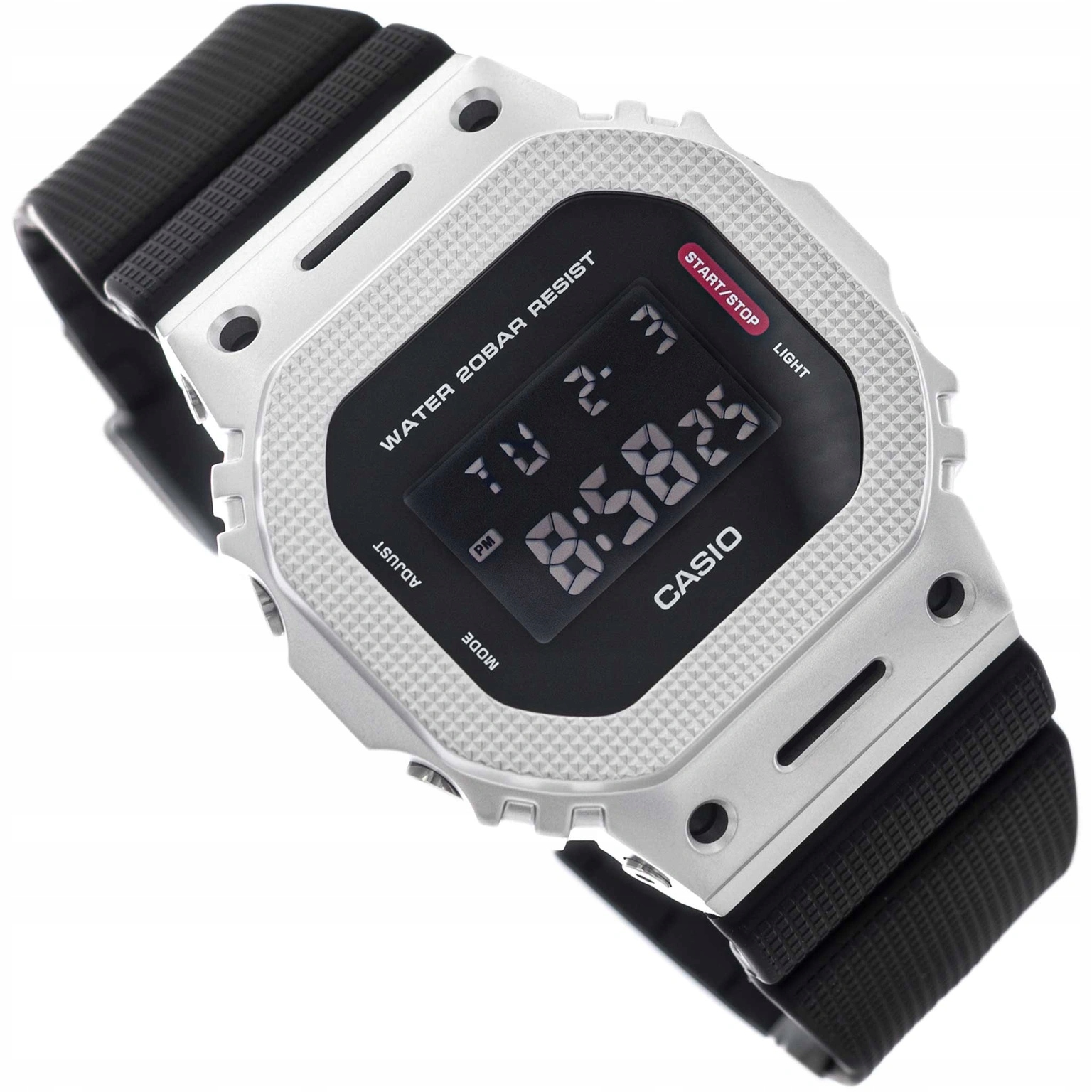 Pánské Hodinky Casio G-shock GM-5600M-1ER Černé S Řemínkem 20 Barů