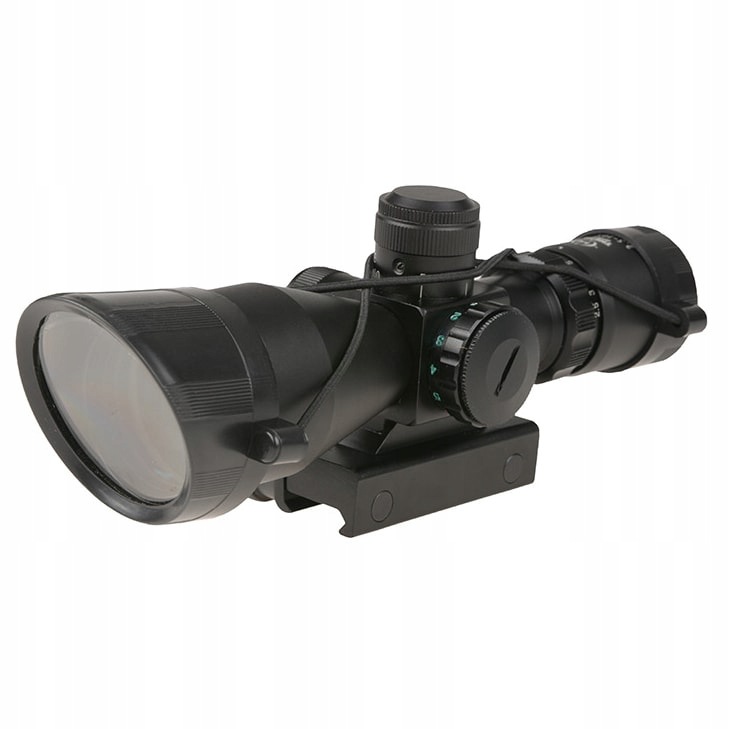 Zaměřovací dalekohled Theta Optics 2,5-10x40 Mil-Dot podsvícený