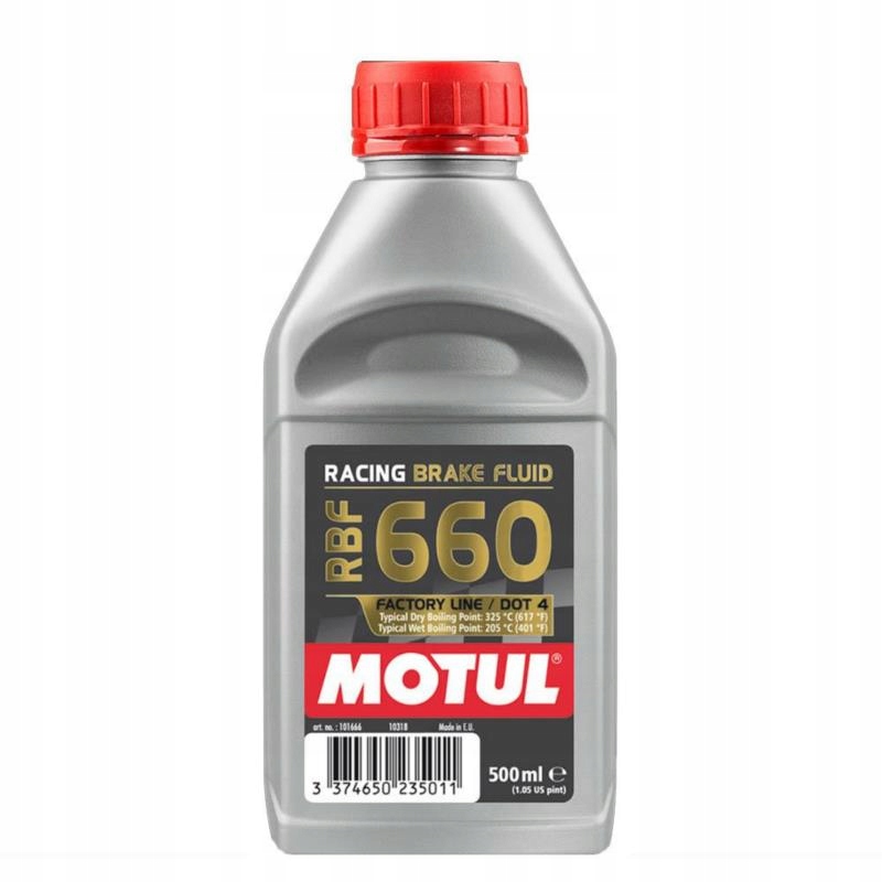 PŁYN HAM. RBF660 0,5L MOTUL RACING BRAKE FLUID FACTORY LINE