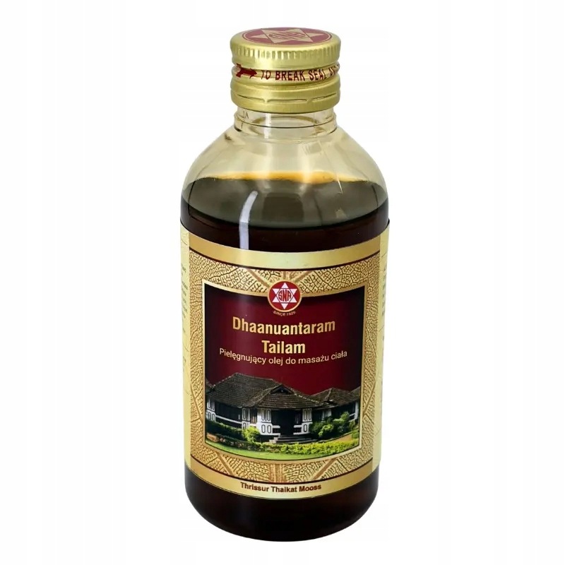 Sna Dhaanuantaram Tailam Olej do masażu 200ml