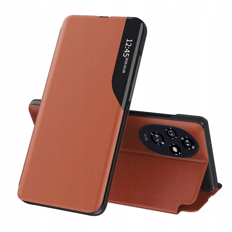 Etui Techsuit eFold Series do Honor 200 Pro – pomarańczowe