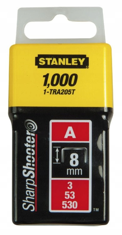 

Stanley TRA206T1 Zszywka A 10mm/3/8'' LD 1,000szt