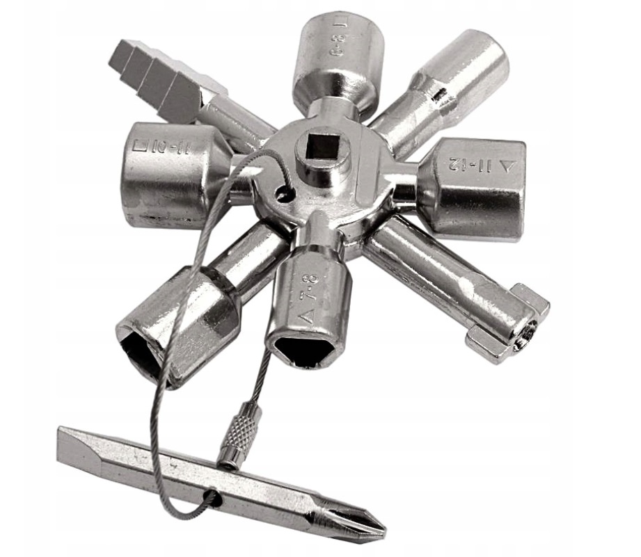 KLUCZ DO SZAF ROZDZIELCZYCH UNIWERSALNY PROLINE