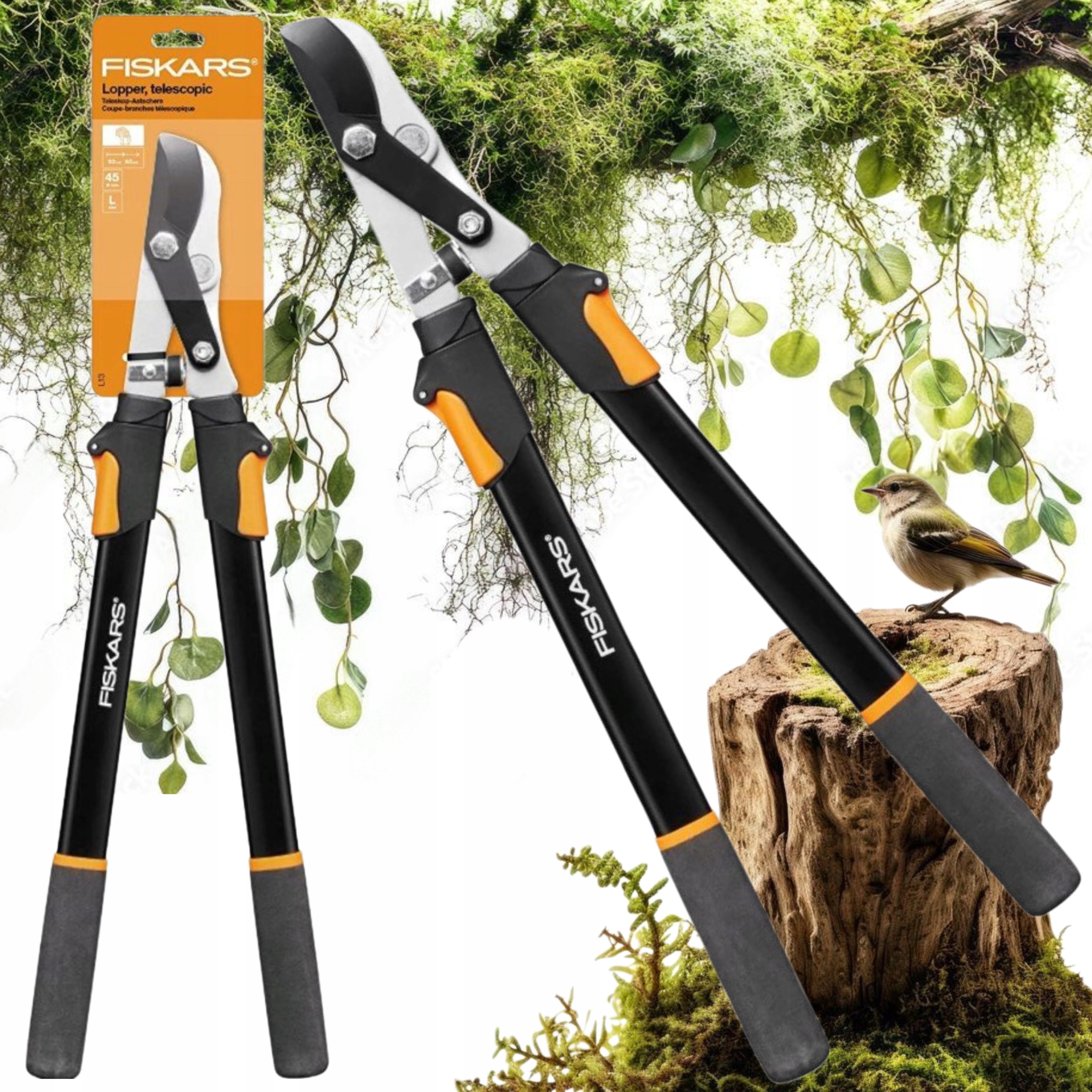 Zahradní nůžky 63-83 CM 45 MM Fiskars L13 Na Větve Dvouruční