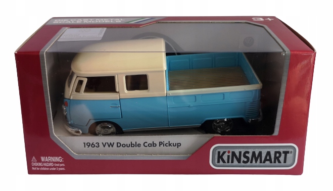 

Model Kinsmart 1:34 Vw Double Cab Pickup w Pudełku