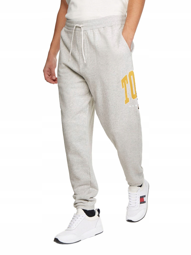 

Tommy Hilfiger Męskie Spodnie Dresowe Tjm Gray r.M