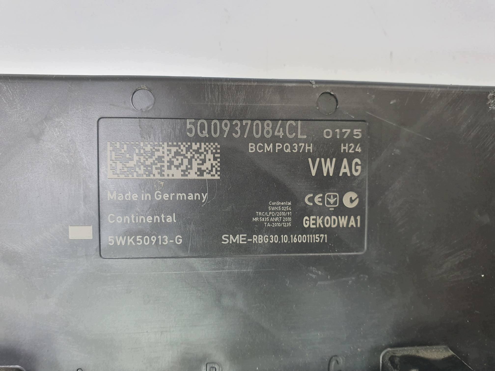 module 5Q0937084CL VOLKSWAGEN GOLF VII