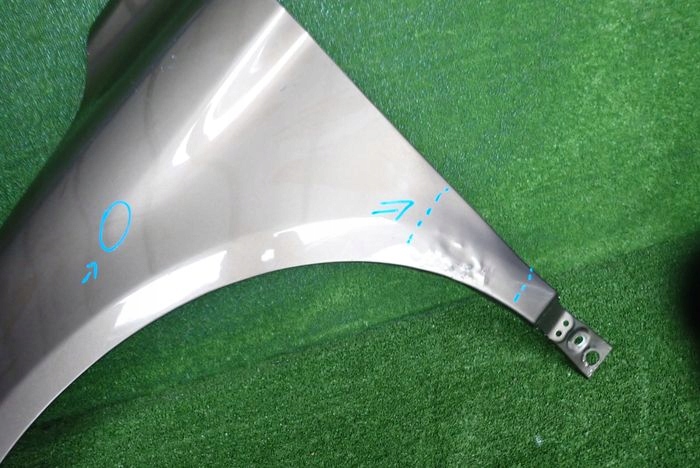 VOLVO XC60 08-16 fender left front front