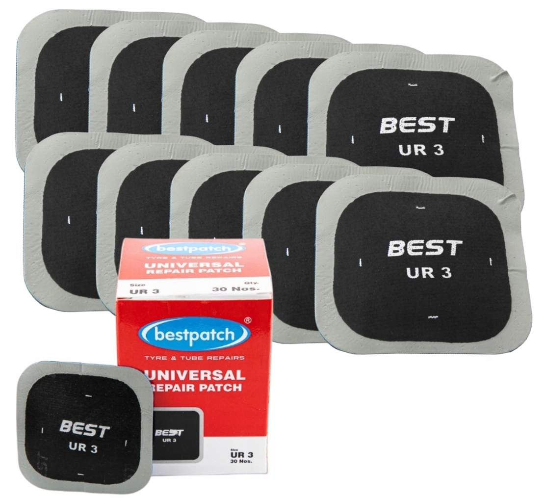Łatki uniwersalne UR3 60x60 mm Best 10szt