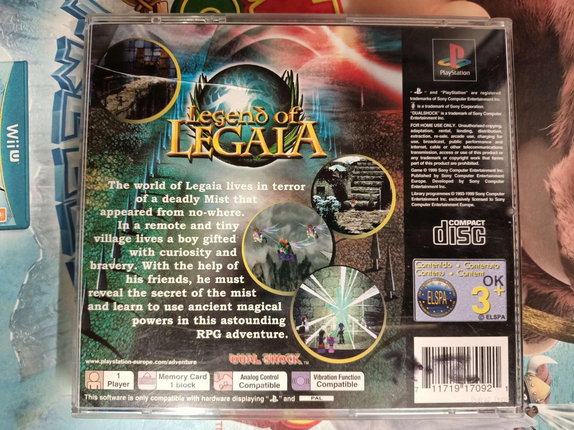 PSX LEGEND OF LEGAIA / RPG EAN (GTIN) 711719170921