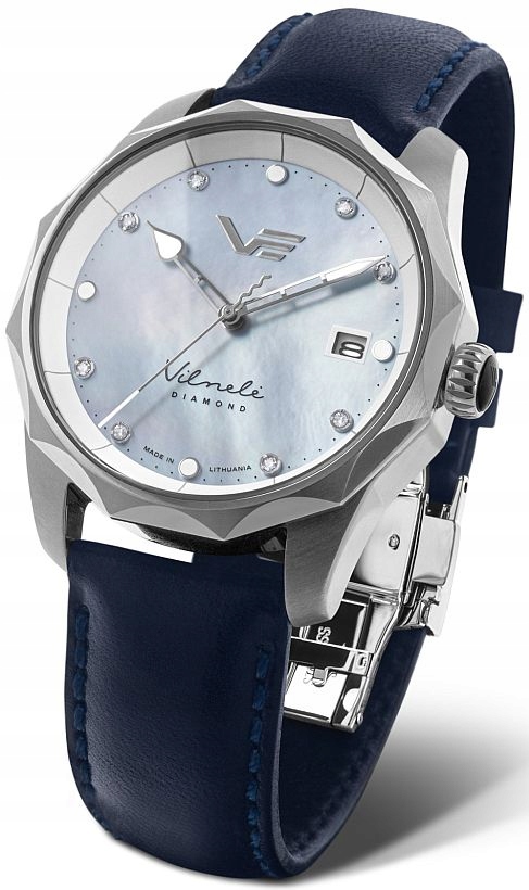 Elegantní Dámské Hodinky Vostok Europe VS42-125A755 Solární S 8 Diamanty