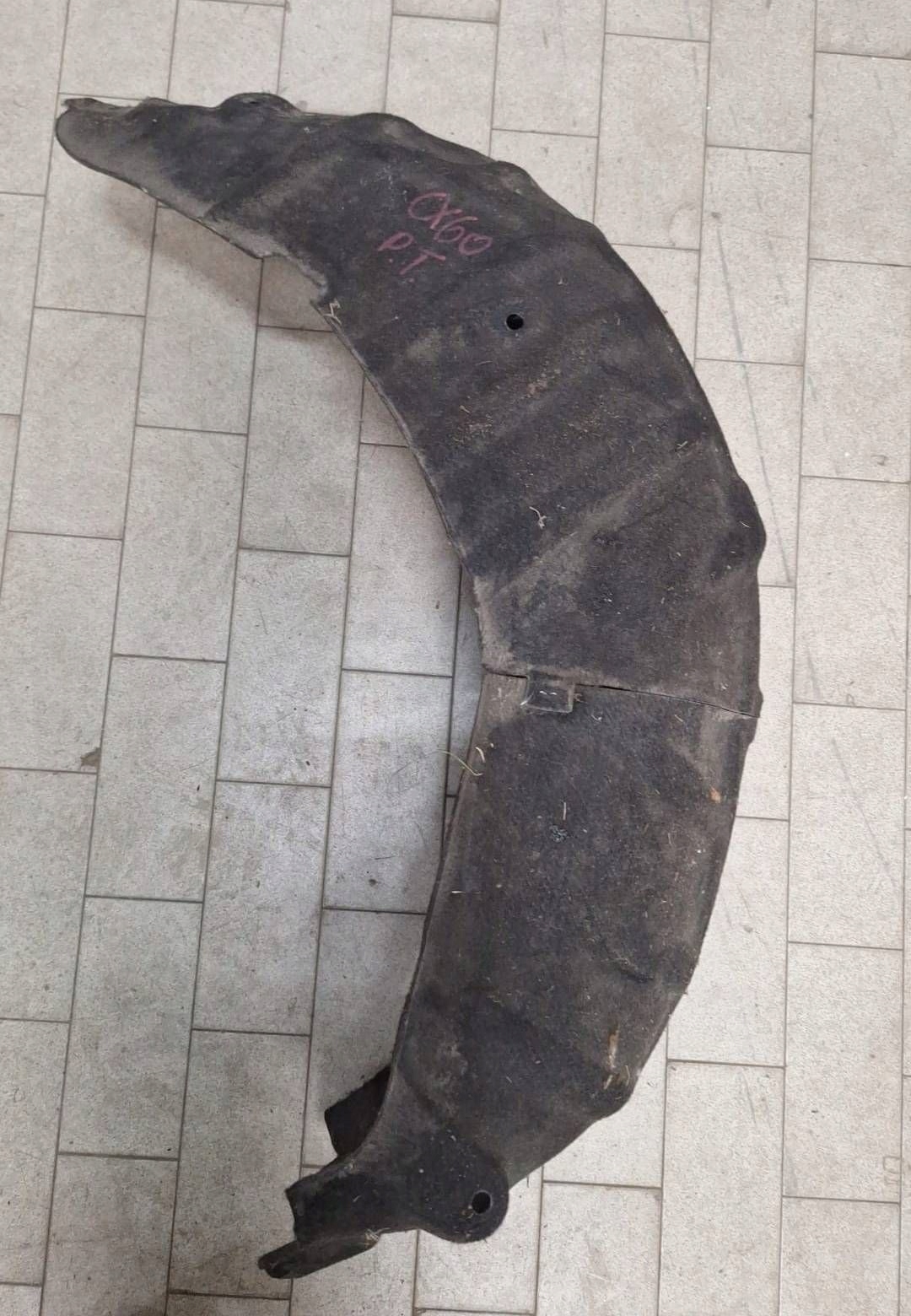 mudguard rear. rear part side right Mazda CX-60