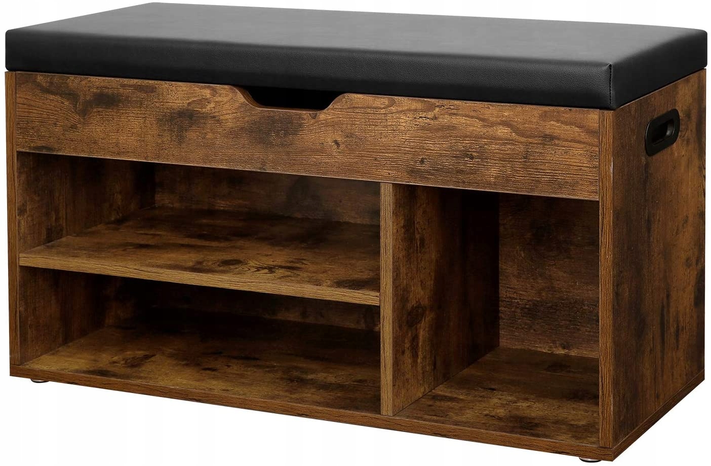 Skrinka na topánky so sedadlom Loft drevená