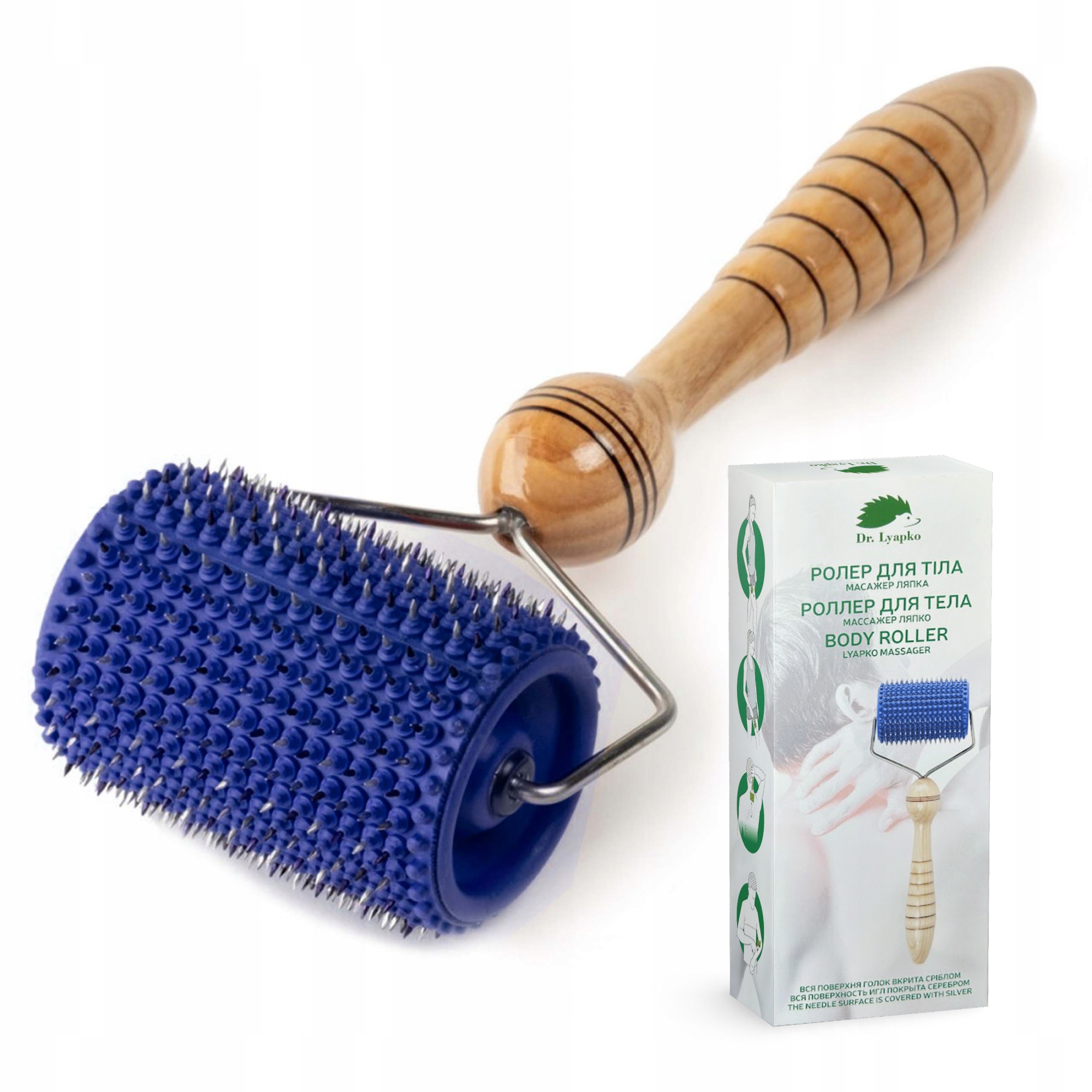 Aplikator Wieloigłowy Wałek Lyapko Masażer Liftingujący Bez Niklu 3,5 MM