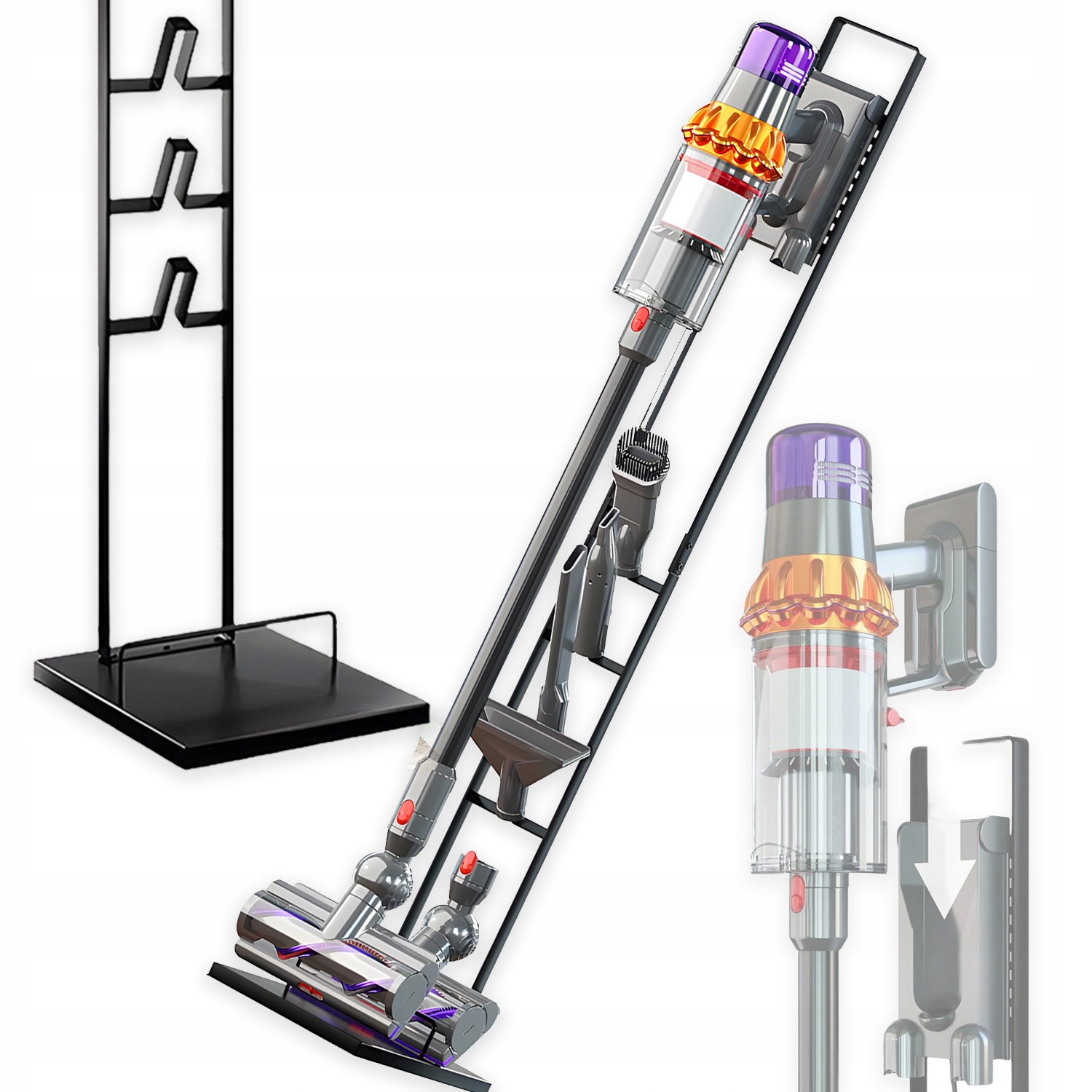 Stojan Pro Vysavač Dyson GEN5 V15 V12 V11, Podlahový, Stabilní, Univerzální