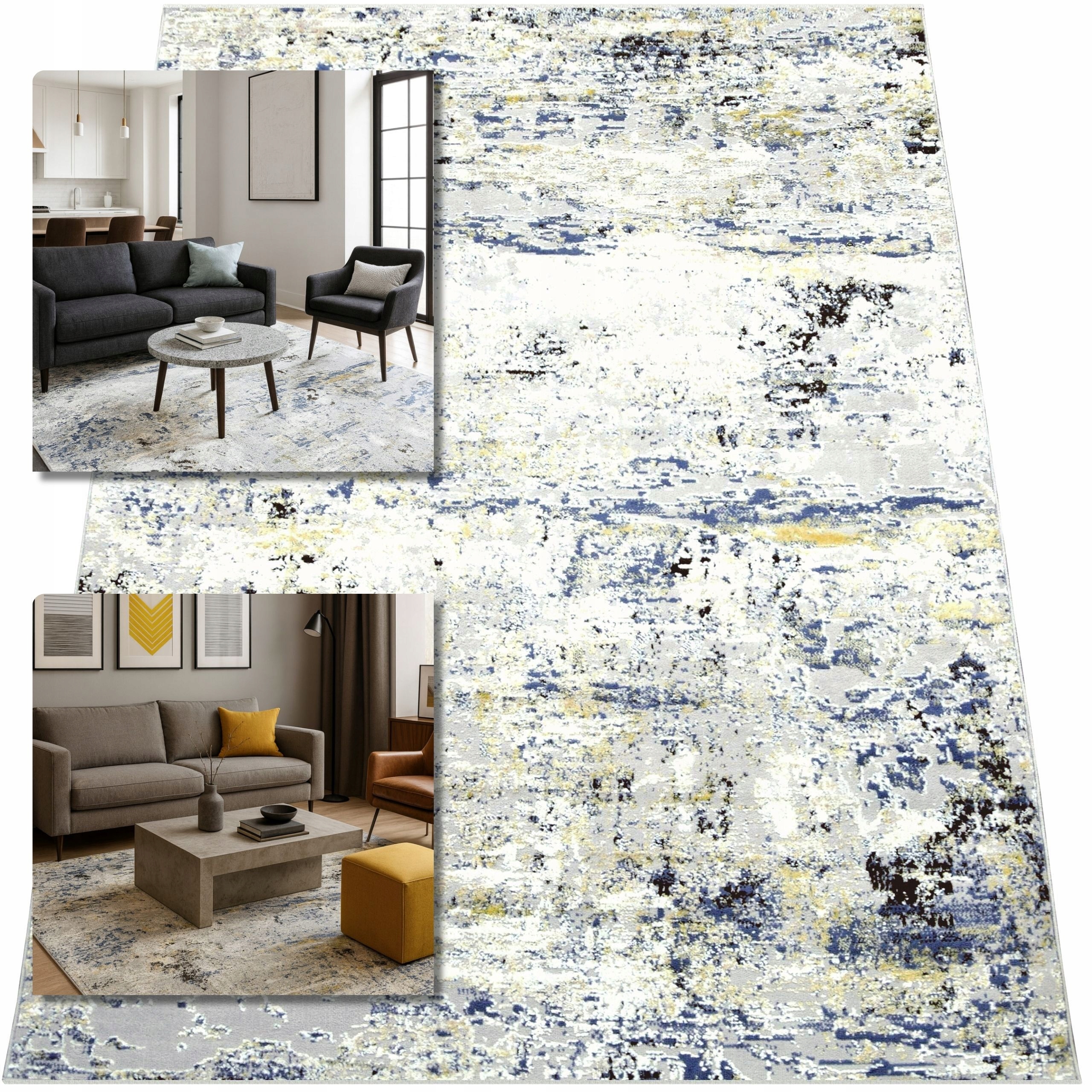 Koberec 200x300 Laila Šedý Koberec Do Obývacího Pokoje Koberec Do Ložnice Vintage