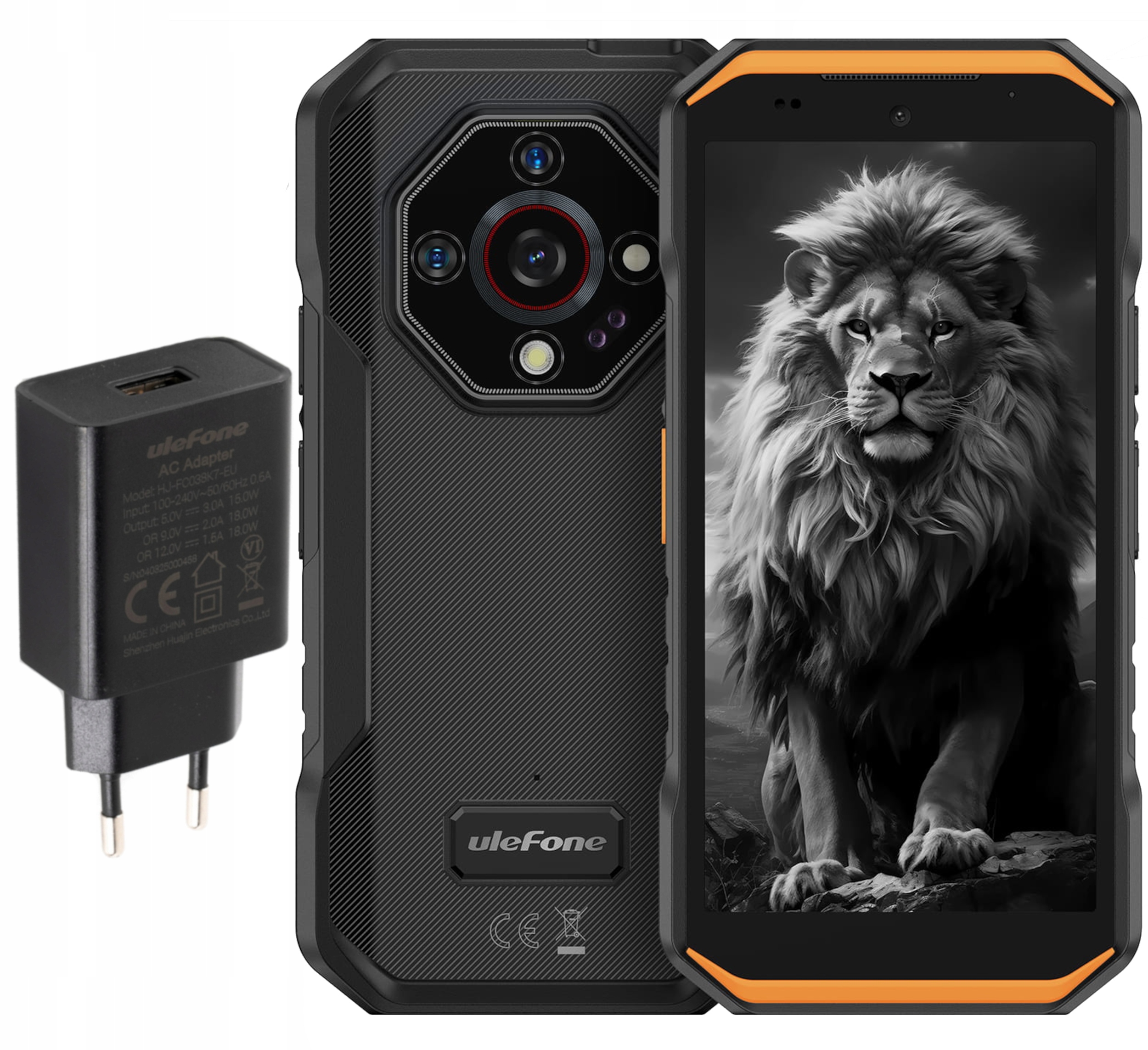 Ulefone Armor X32 Pro 5G 8GB 256GB Noktowizja Orange Ładowarka