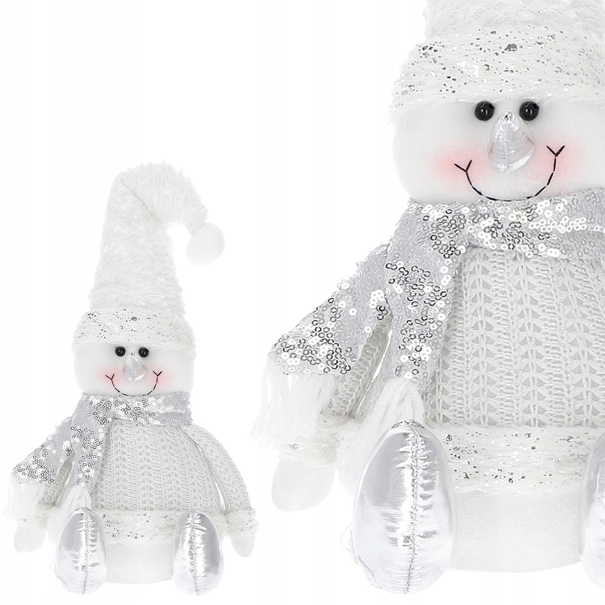 BAŁWAN FIGURKA ŚWIĄTECZNA OZDOBA POD CHOINKĘ PREZENT BAŁWANEK ŚWIĘTA Stan opakowania oryginalne